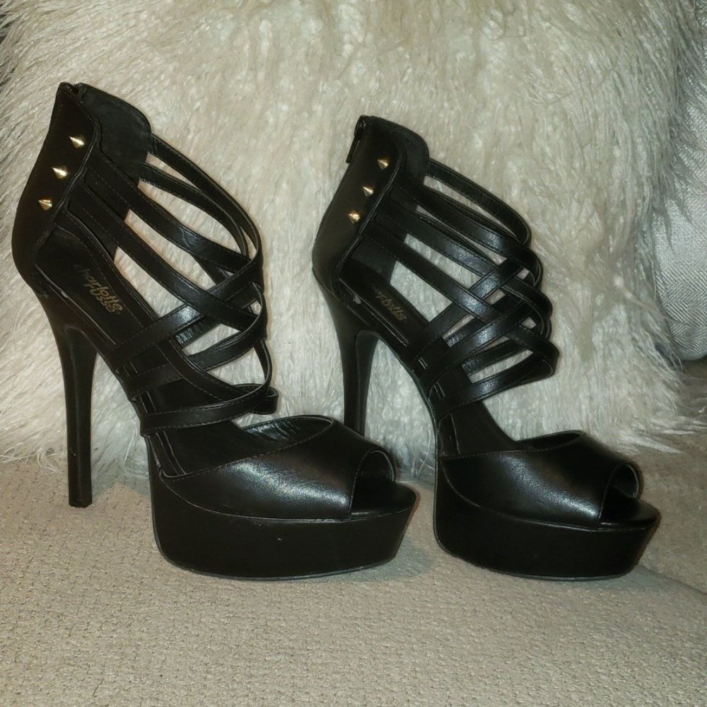 Charlotte Russe Black Heels